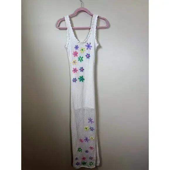 NEW NWT Beach Riot Diana Crochet Maxi Dress Size XS - Picture 2 of 5